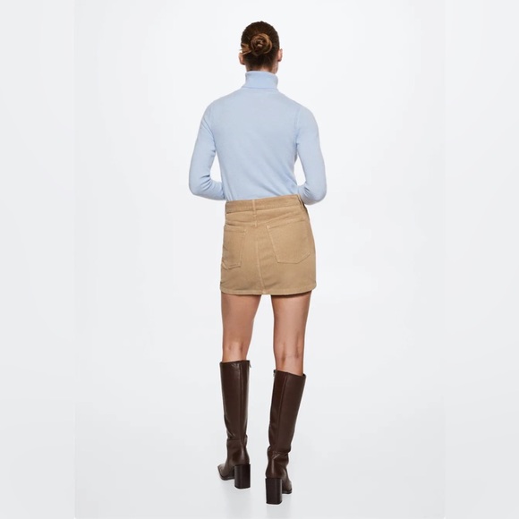 MANGO Tan Corduroy Co-Ord - Picture 4 of 15